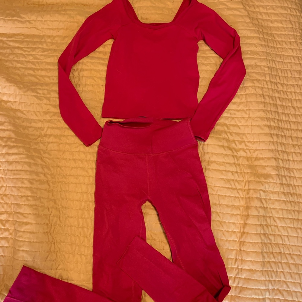 Madelaine Petsch Fabletics Matching Set